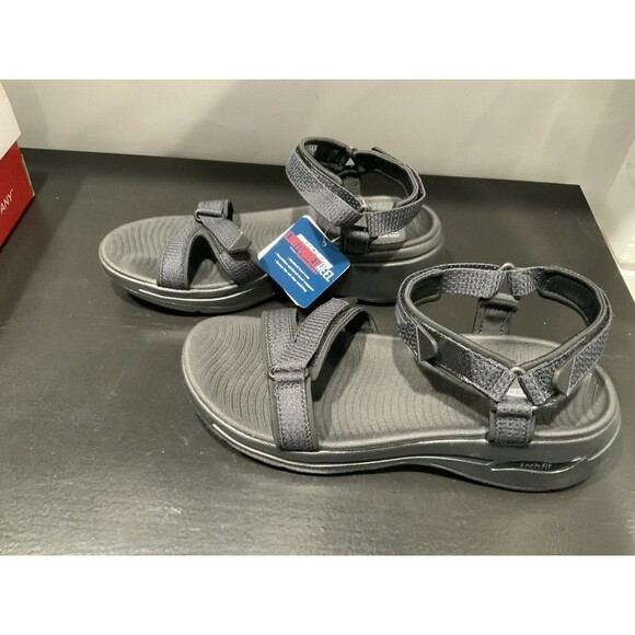 SKECHERS GO WALK Arch Fit - Cruise Around Sandals Women's 9 - Picture 3 of 6